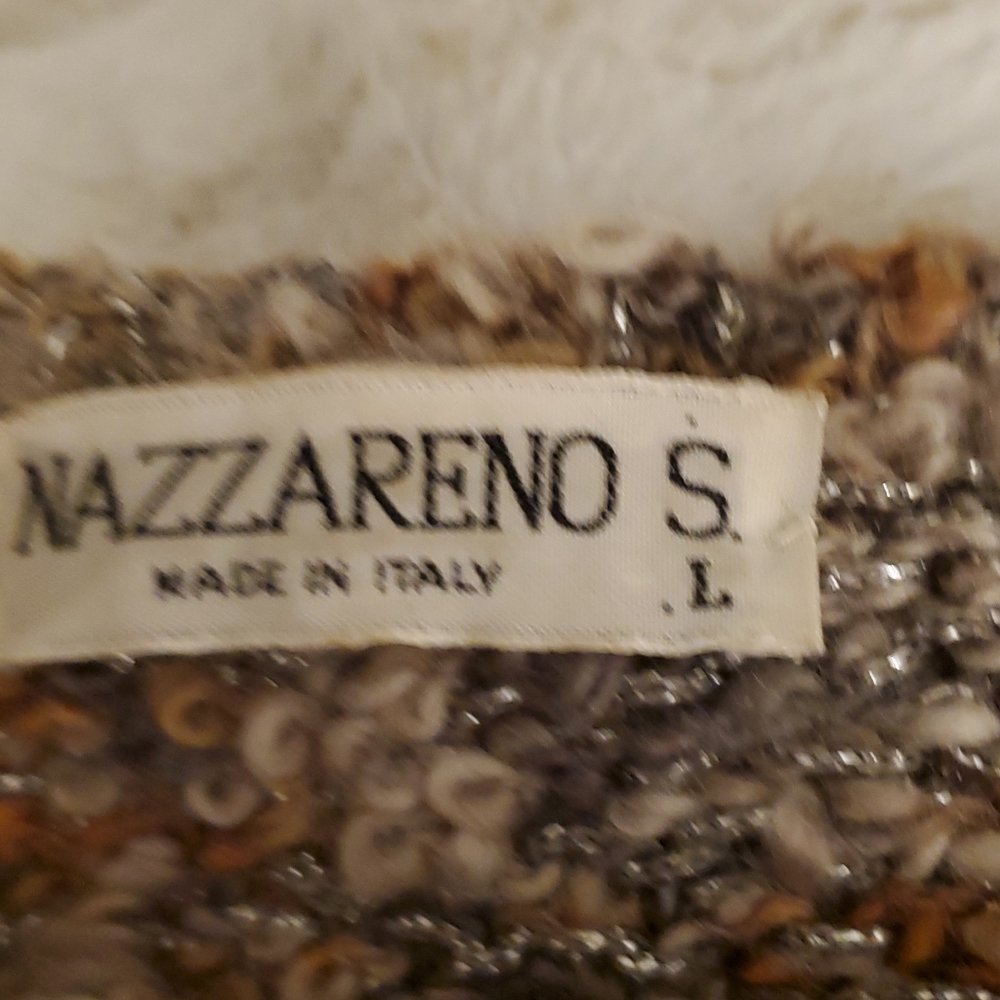 Vintage high couture sweater made in italy